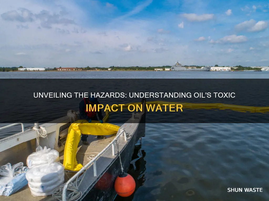 what is oil pollution in water