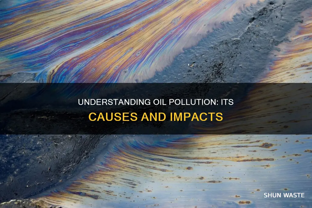 what is oil pollution