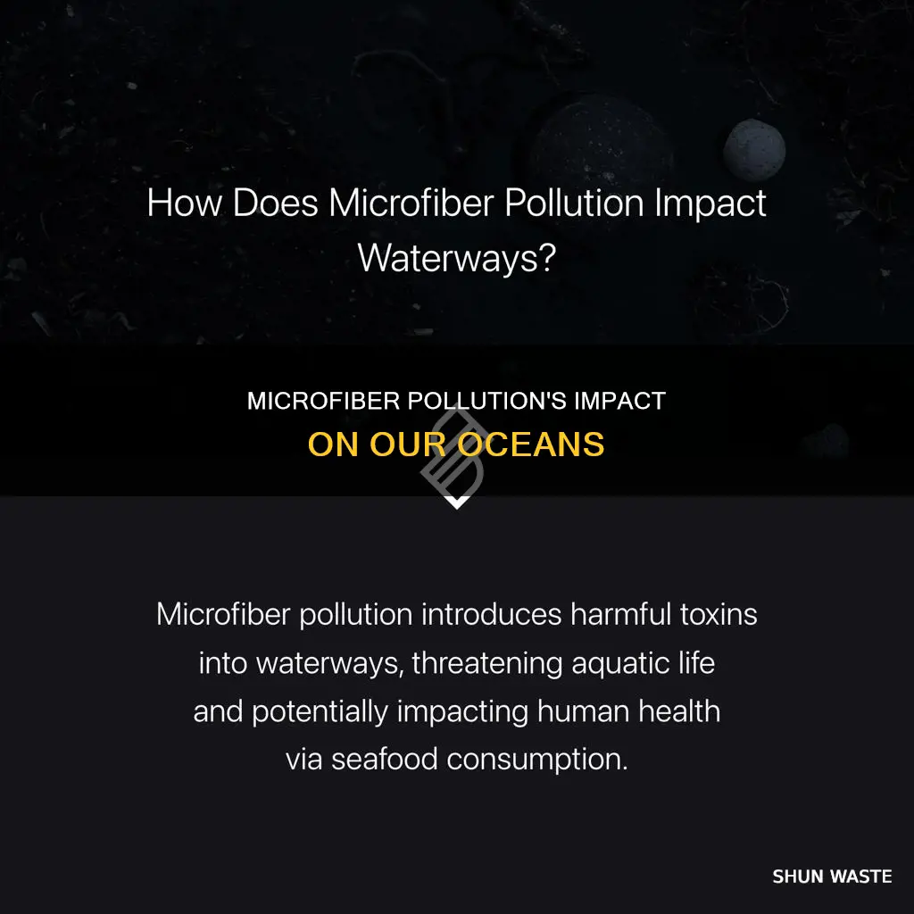 what is one effect of micro fiber pollution