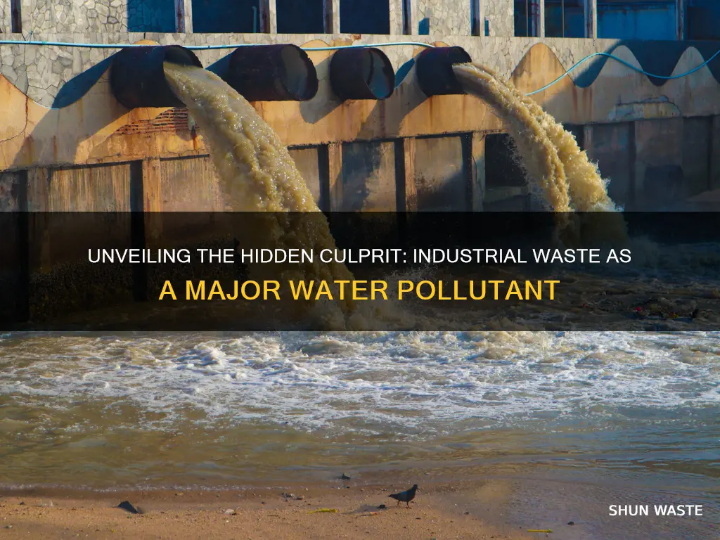 what is one of the major sources of water pollution