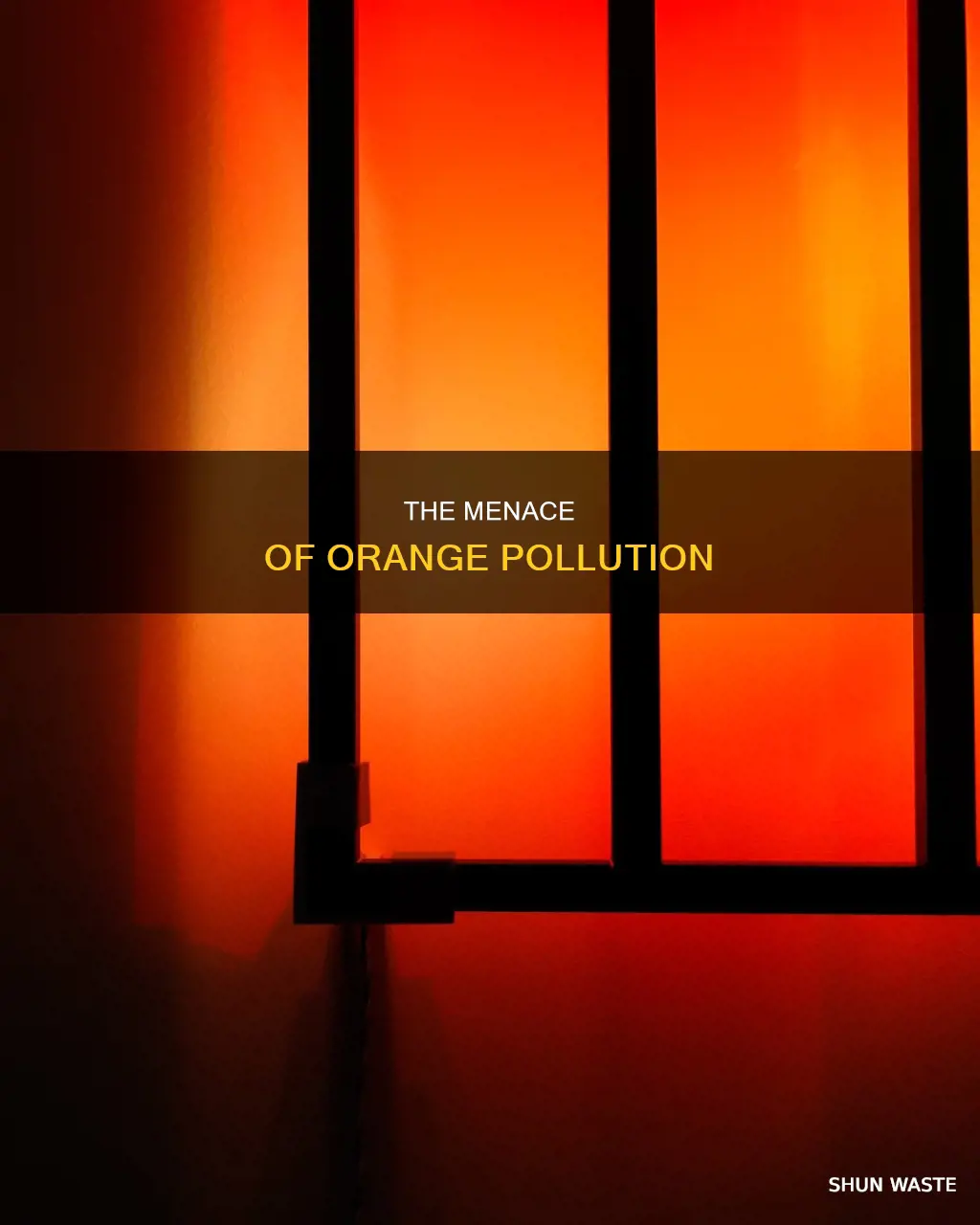 what is orange pollution