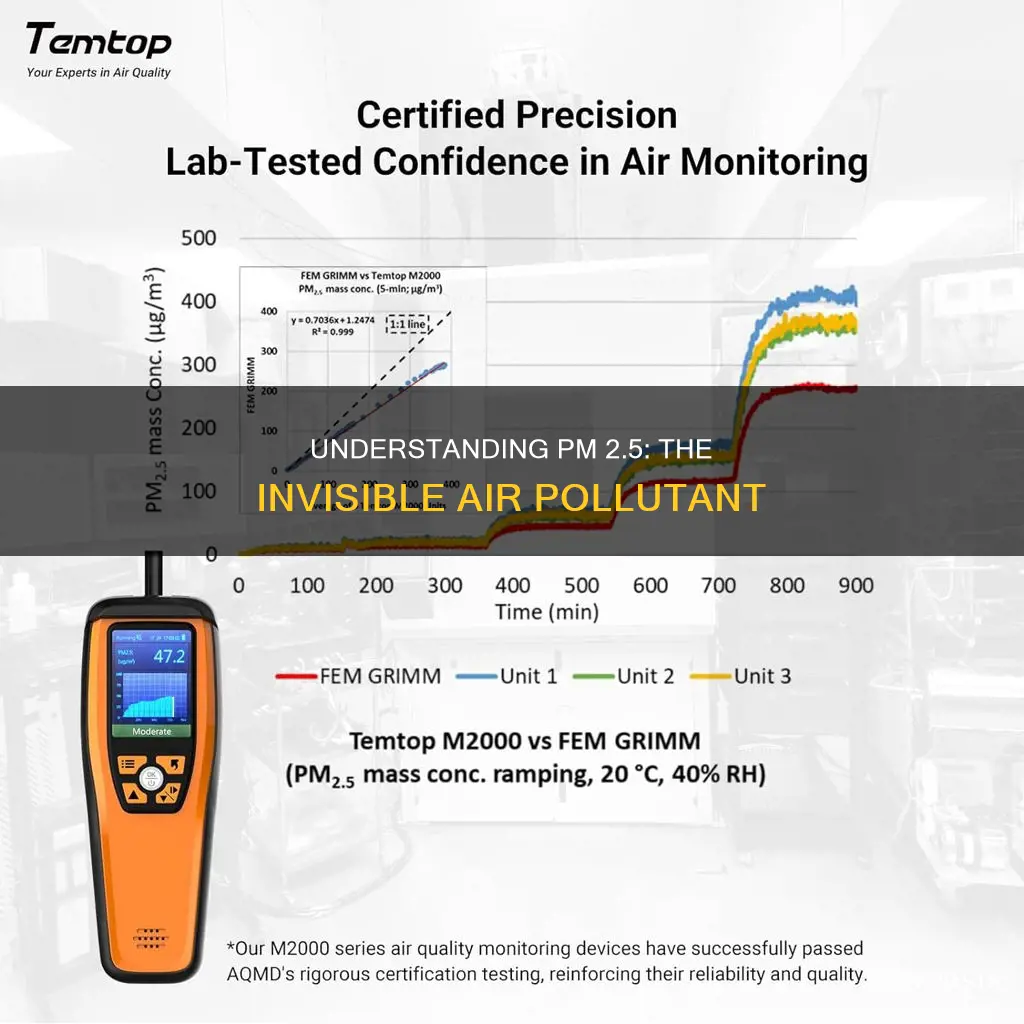 what is pm 25 pollutant
