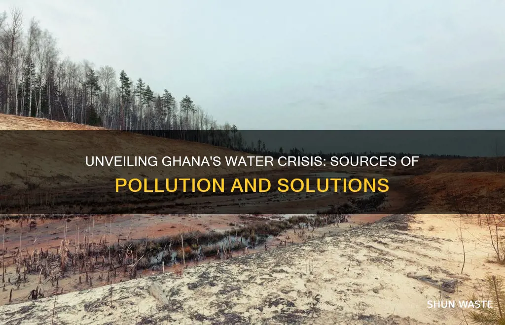 what is polluting the water in ghana