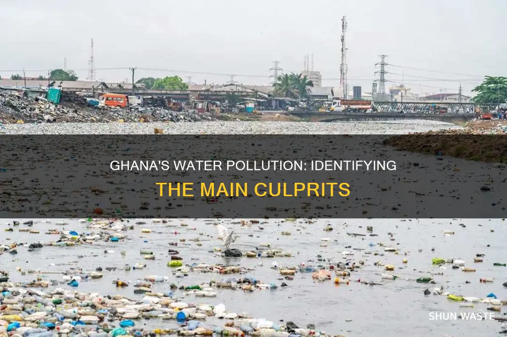 what is polluting the water in ghana