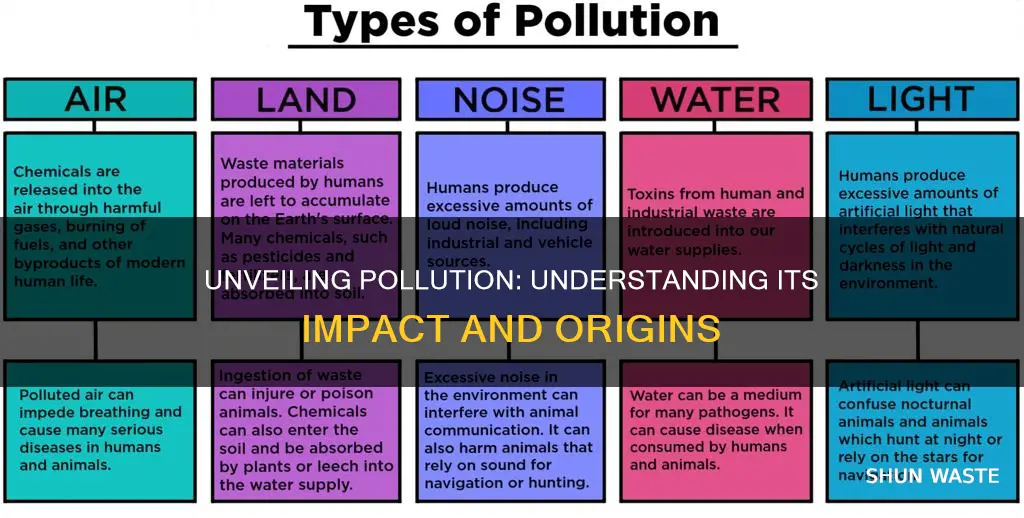 what is pollution and its types and causes