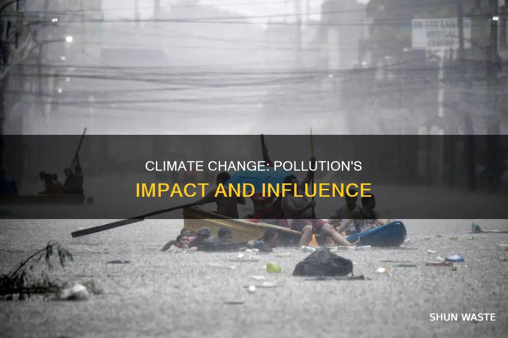 what is pollution doing to contribute to climate change