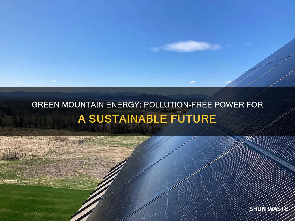 what is pollution free green mountain energy