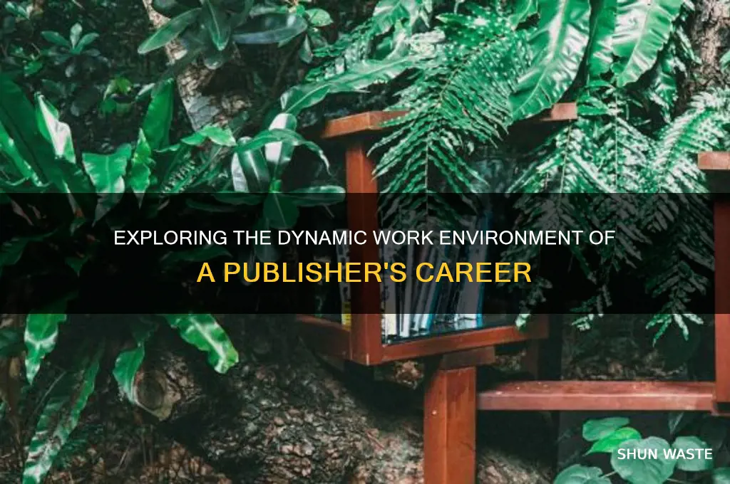 what is publisher career work environment
