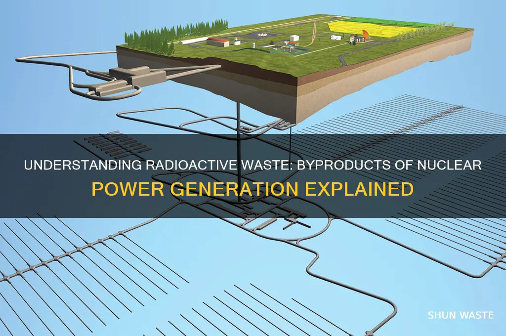 what is radioactive waste from nuclear power