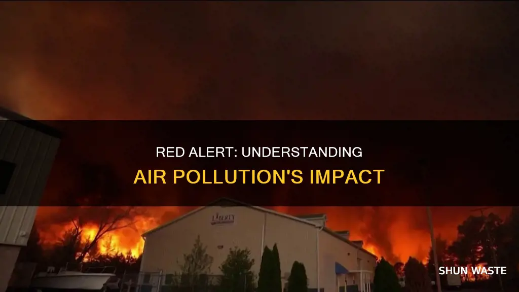 what is red air pollution