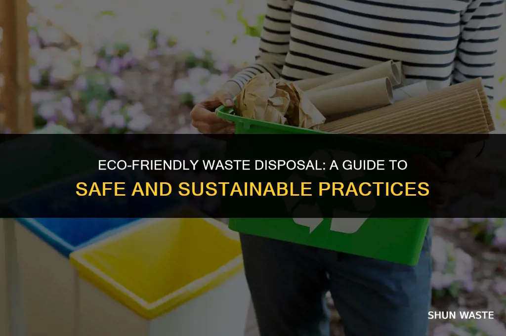 what is safe disposal of waste