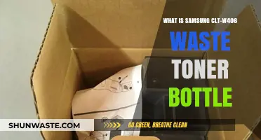Understanding the Samsung CLT-W406 Waste Toner Bottle: A Comprehensive Guide