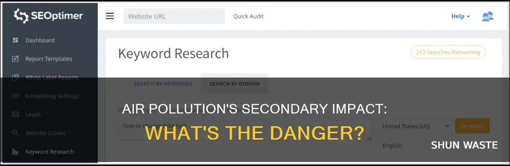 what is secondary pollutant