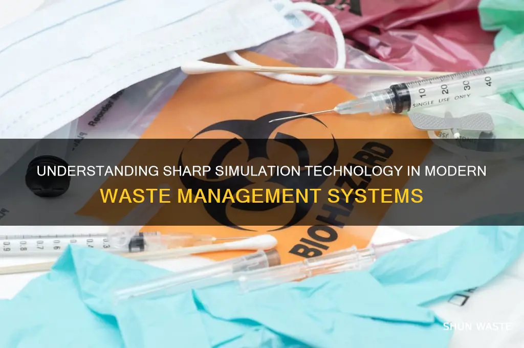 what is sharp simulation on a waster