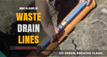 Understanding the Optimal Slope for Efficient Waste Drain Lines