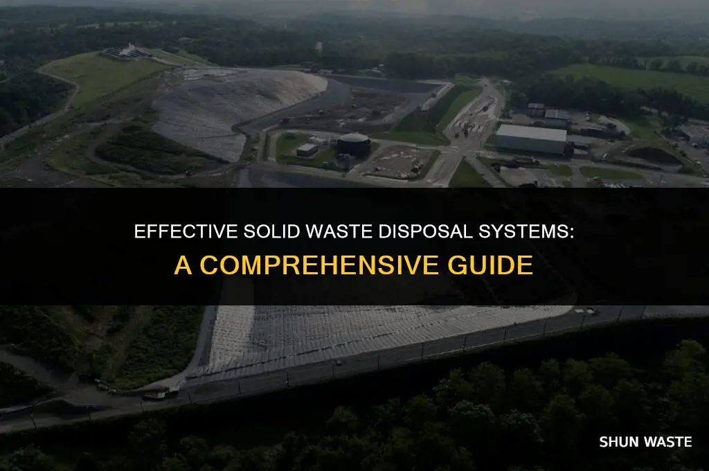 what is solid waste disposal system