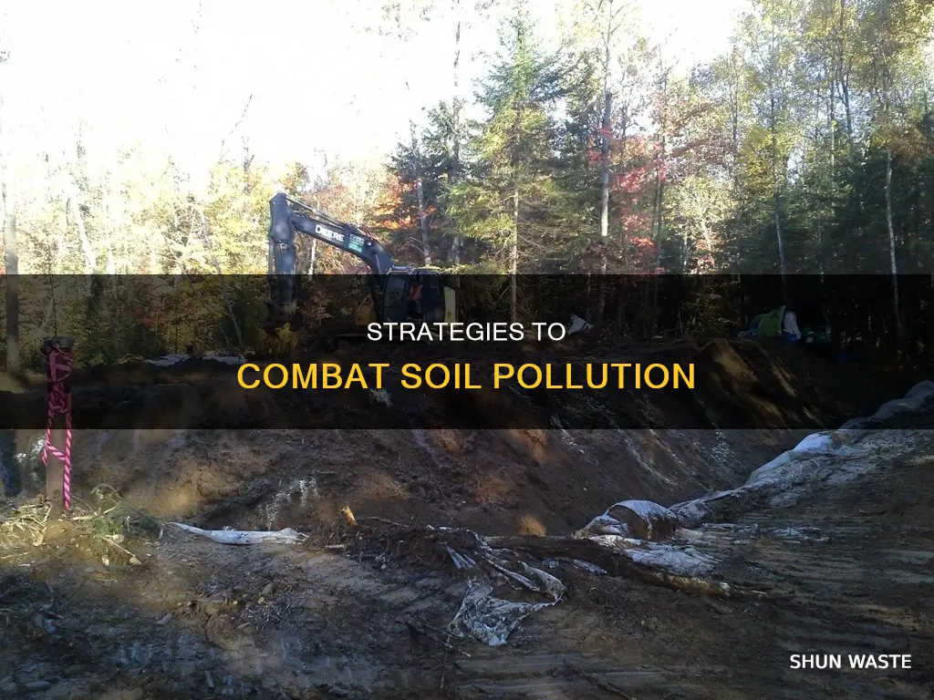 what is solution of soil pollution