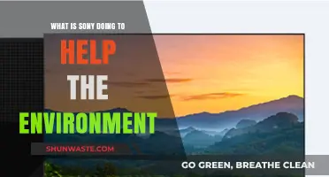 Sony's Green Initiatives: Sustainable Practices for a Healthier Planet