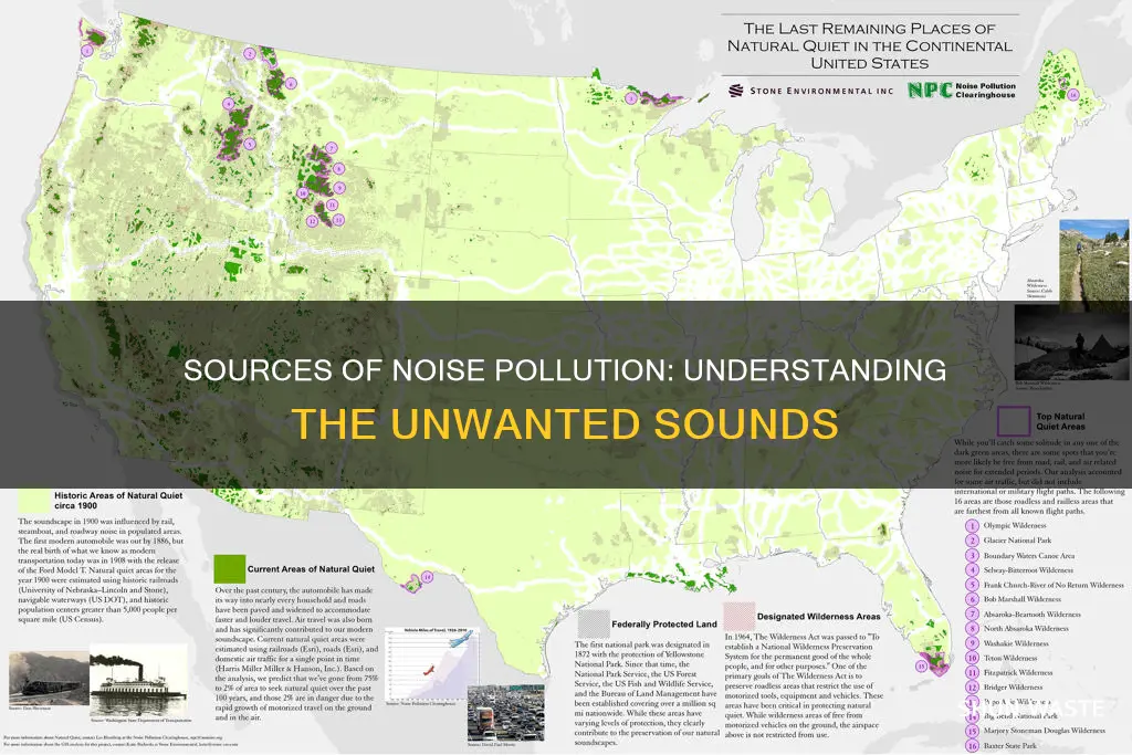 what is sources noise pollution