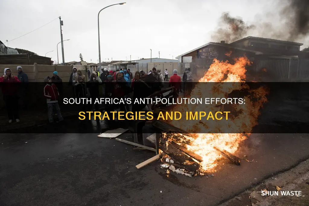 what is south africa doing to stop pollution
