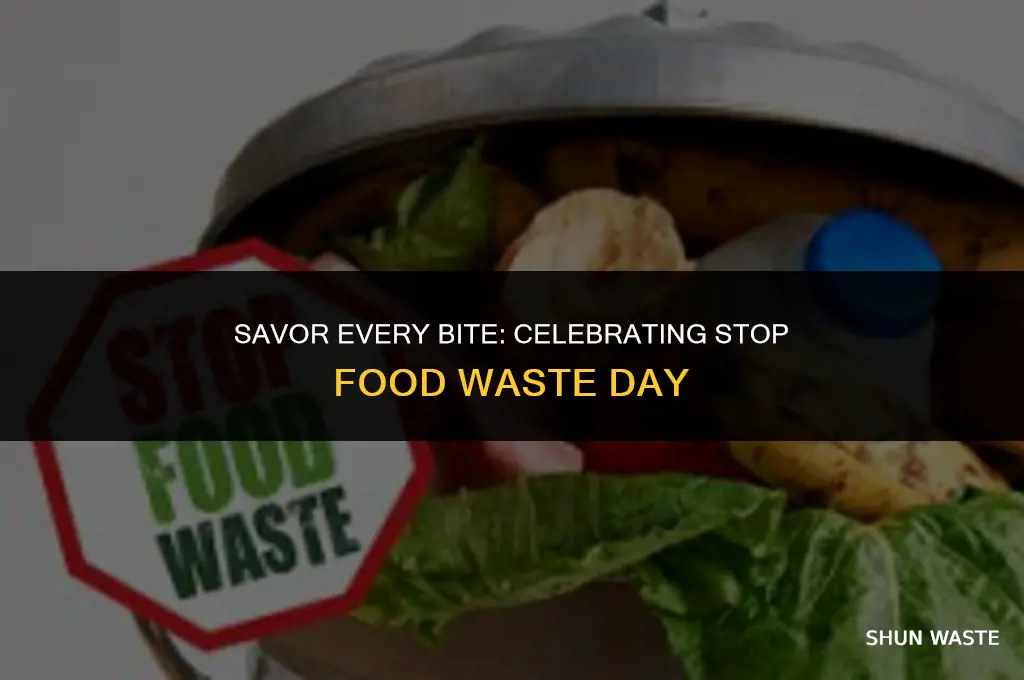 what is stop food waste day