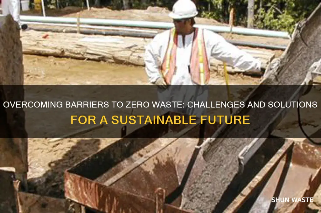 what is stopping us from being zero waste