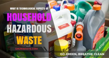 Exploring the Technological Dimensions of Household Hazardous Waste Management