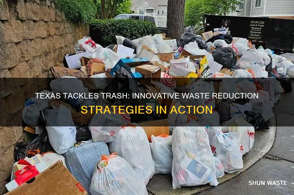 what is texas doing about reducing waste