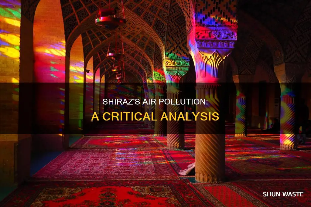 what is the air pollution in shiraz iran