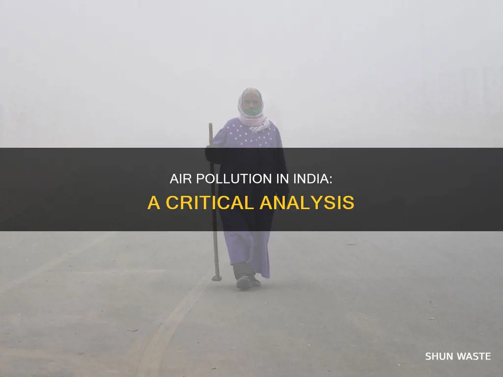 what is the air pollution level in india