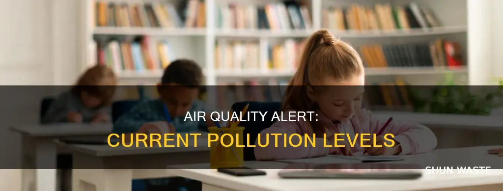 what is the air pollution right now