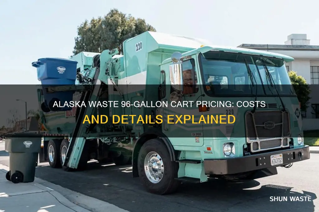 what is the alaska waste price for 96 gallon cart