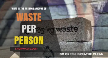 Understanding Personal Waste Impact: Average Amount of Waste per Person