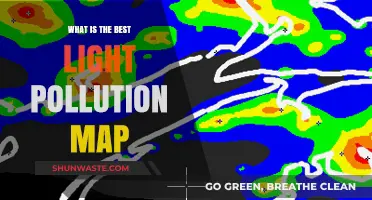 Light Pollution Maps: Compare and Contrast