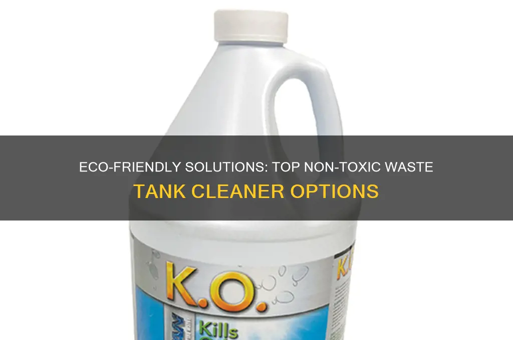 what is the best non toxic waste tank cleaner