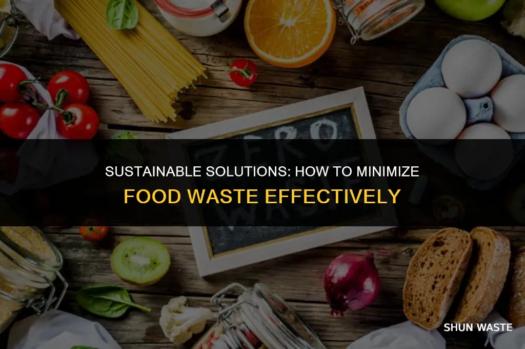 what is the best way to reduce food waste essay