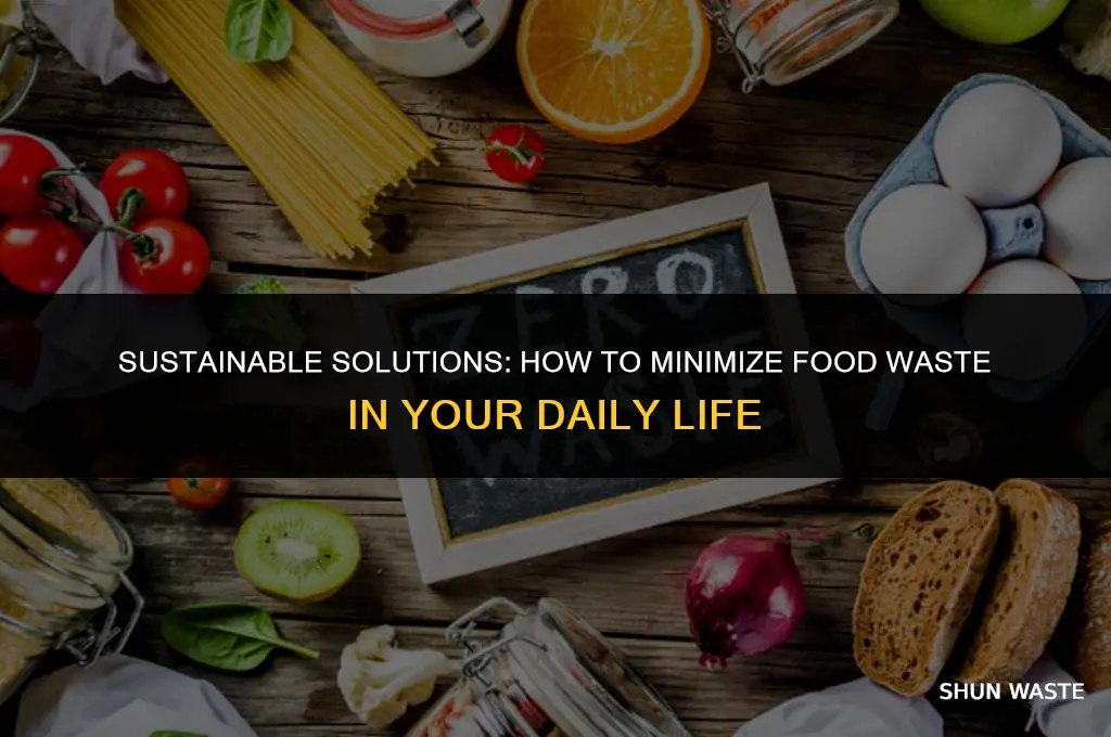 what is the best way to reduce food waste speech