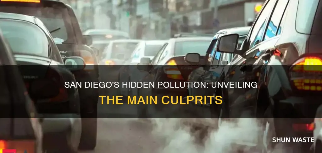 what is the biggest cause of pollution in san diego