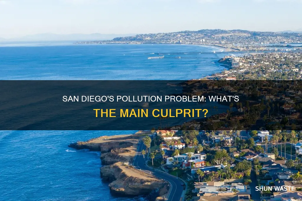 what is the biggest pollution in san diego