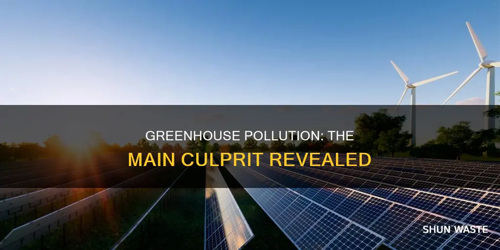 what is the biggest source of greenhouse pollution