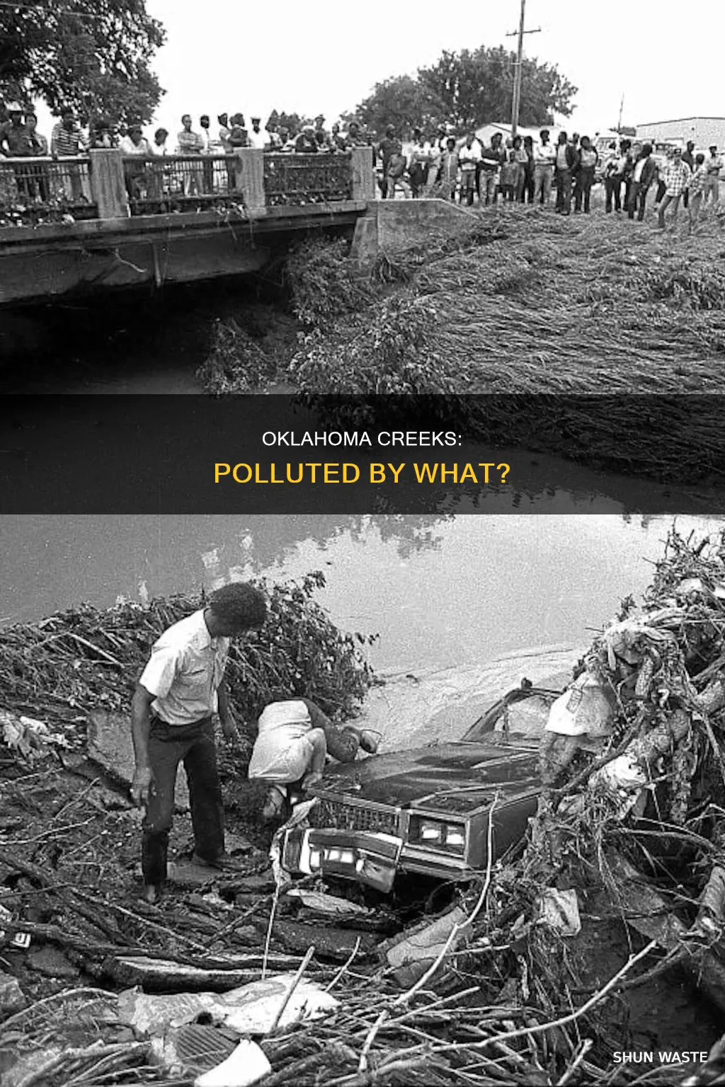 what is the biggest source of pollution in oklahoma creeks