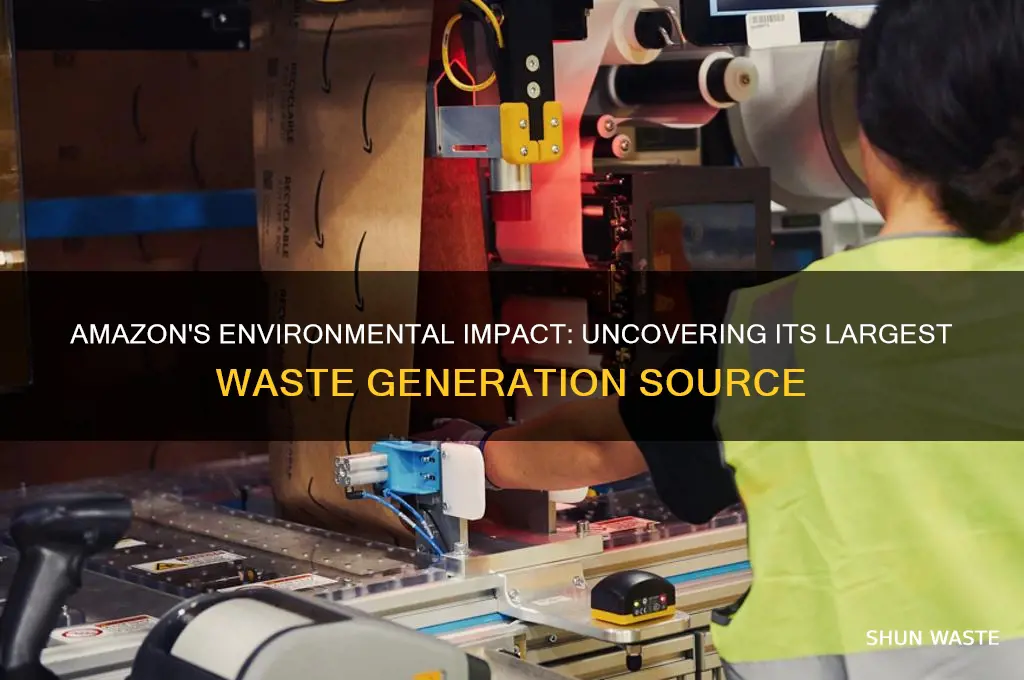 what is the biggest waste generated by amazong