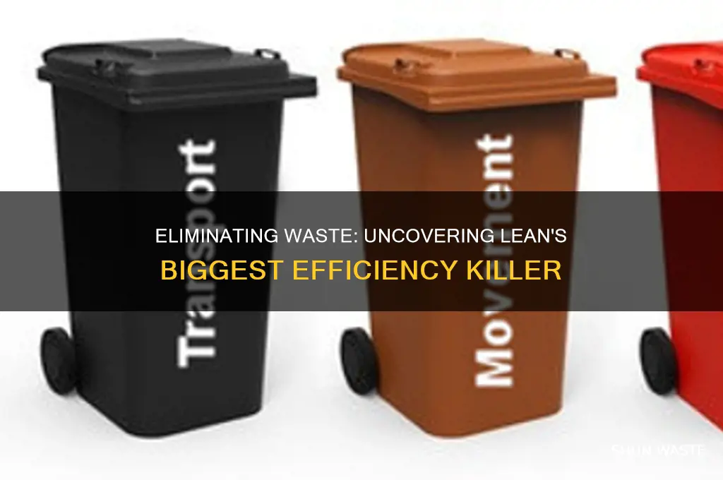 what is the biggest waste in lean