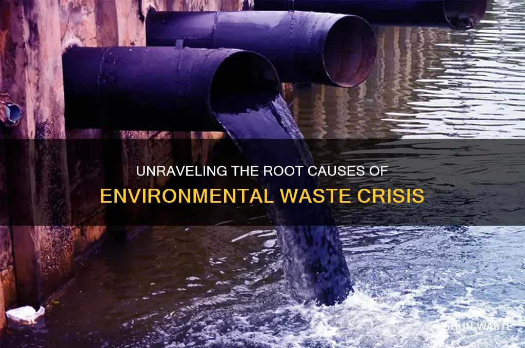 what is the cause of enviromental issue waste