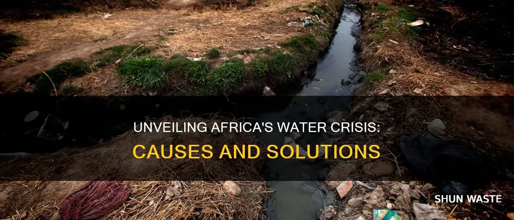 what is the cause of water pollution in africa