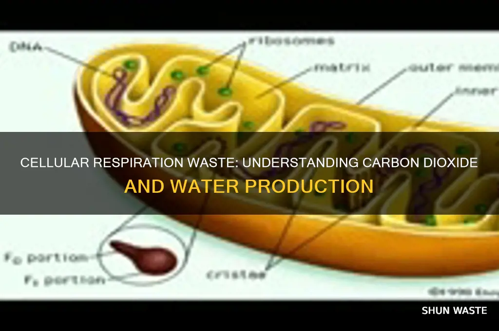 what is the cellular resperation waste product