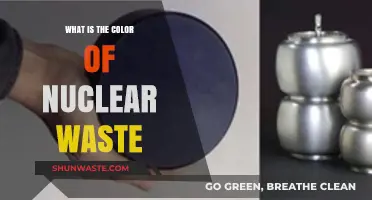 Unveiling the Unexpected Color of Nuclear Waste: A Surprising Truth