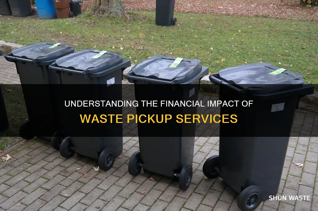 what is the cost of waste pickup