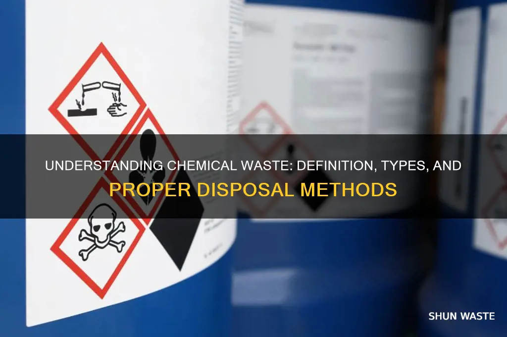 what is the definition of chemical waste
