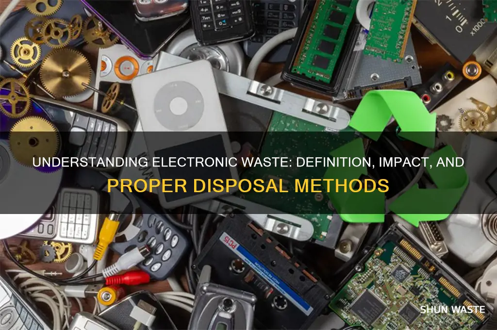 what is the definition of electronic waste